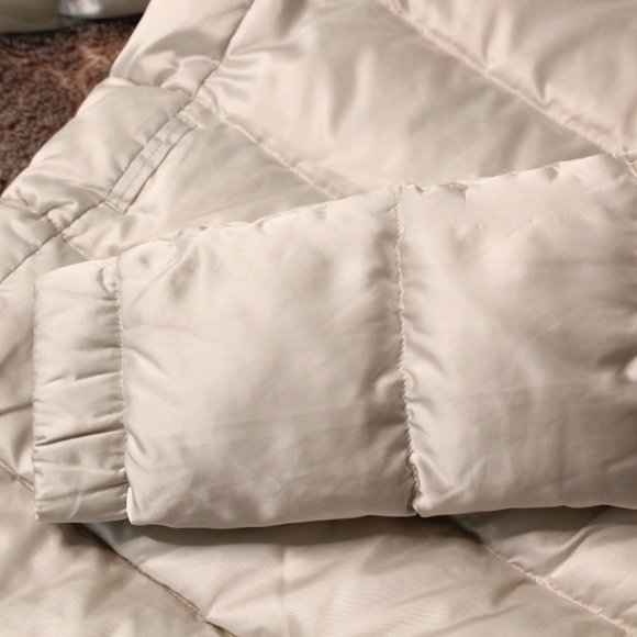 Prada Silver Puffer Jacket - Picture 8 of 11